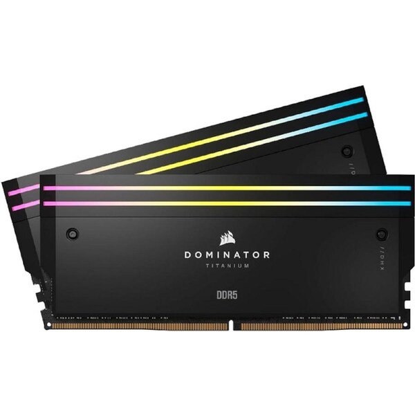 [CMP48GX5M2B6000C30] Corsair Dominator Titanium RGB 48GB 2x24GB DDR5 DRAM 6000MT/s CL30 Gaming Memory