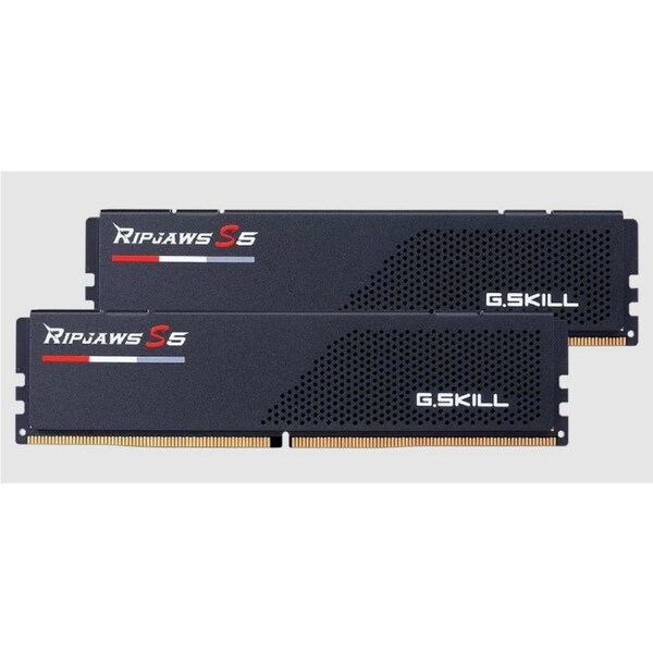 G.Skill Ripjaws S5 32GB(2x16GB) DDR5 6000Mhz CL36 Intel XMP Gaming Memory Black [F5-6000J3648D16GX2-RS5K]