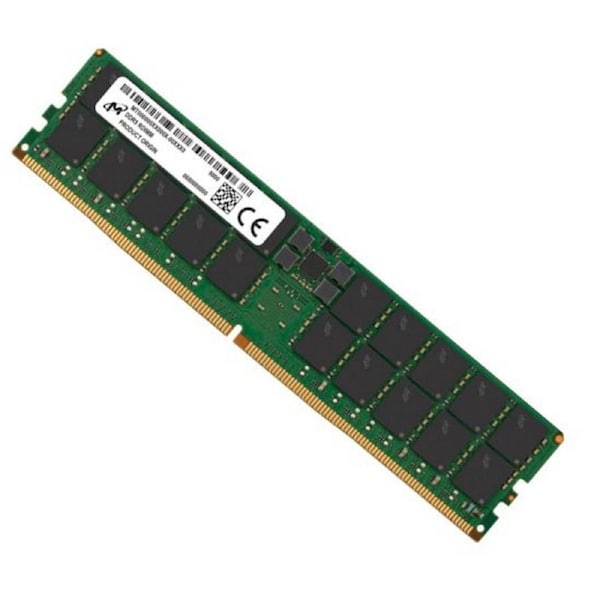 [MTC40F2046S1RC56BR] Crucial Micron 64GB 1x64GB DDR5 RDIMM 5600MHz CL46 2Rx4 ECC Registered Server Memory