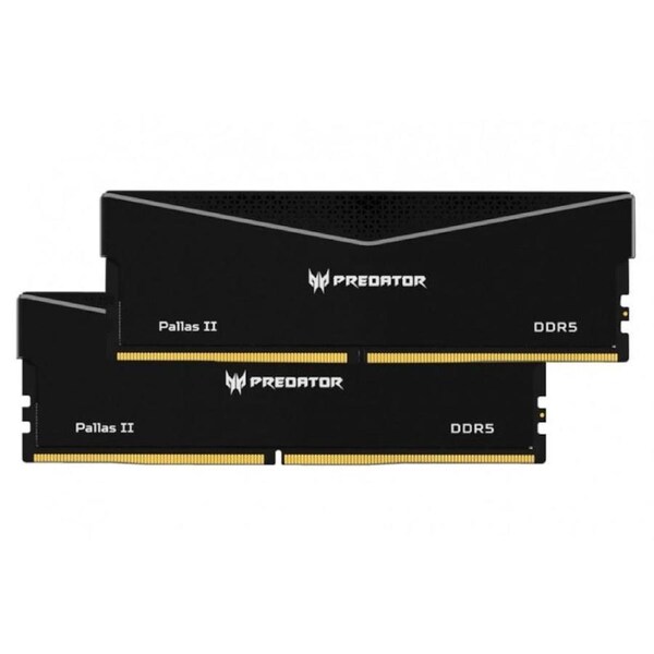 Predator PALLASII DDR5 32GB Black 16GBx2 6000Mhz CL32 Black Desktop Memory [BL.9BWWR.432]