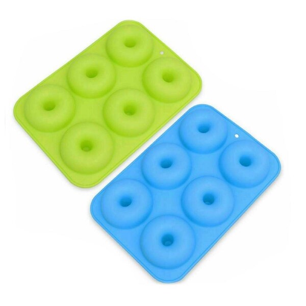 2pcs Silicone Donut Mold Baking Mould Tray