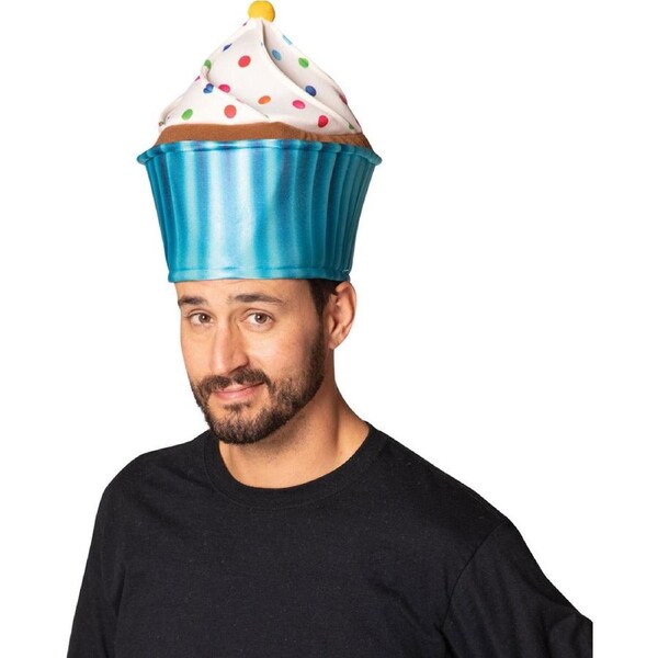 Blue Cupcake Hat