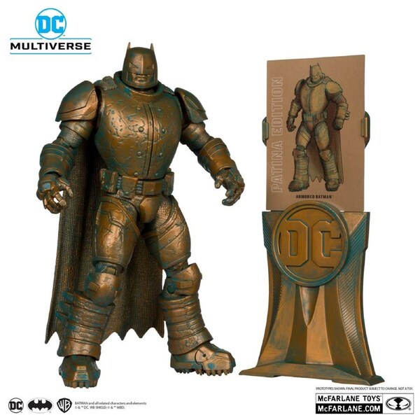 McFarlane DC Multiverse Armored Batman (Batman The Dark Knight Returns) Patina Edition Gold Label Figure