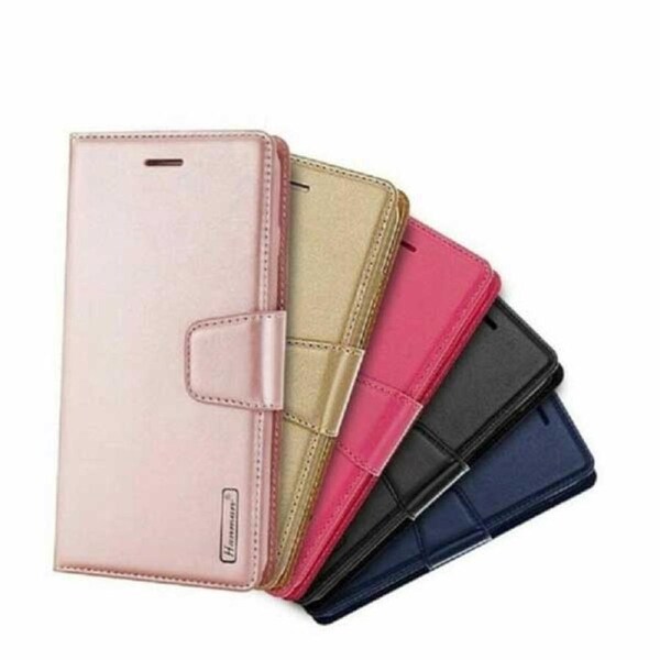 Soka Hanman Leather Wallet Case (Suits Galaxy A22 5G) - Purple
