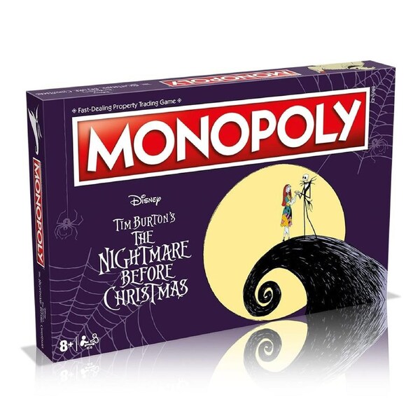 Disney - The Nightmare Before Christmas Monopoly Board Game