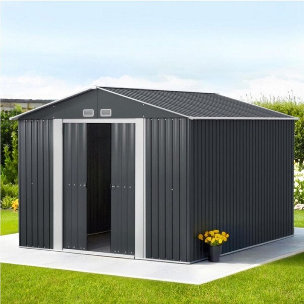 Giantz Garden Shed 3x3M Outdoor Storage Tool Workshop House Shelter