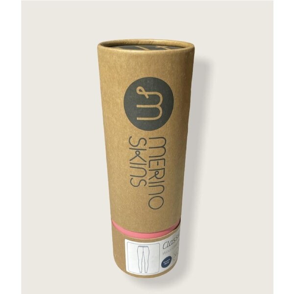 Merino Skins Womens Classic Leggings Thermal Wool Underwear - French Navy XXL