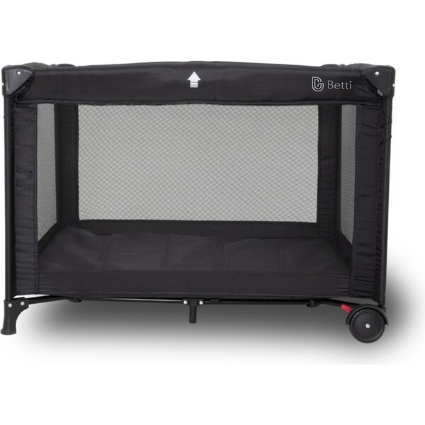 Betti Baby/Infant Nai Nai Portable Folding Travel Cot/Crib Sleep Cradle Black