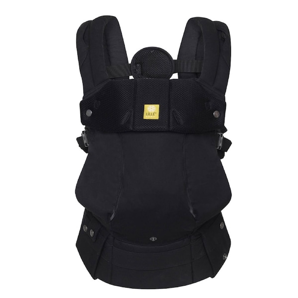 LILLEbaby Complete All Seasons Baby/ Newborn/Toddler Carrier Washable Black