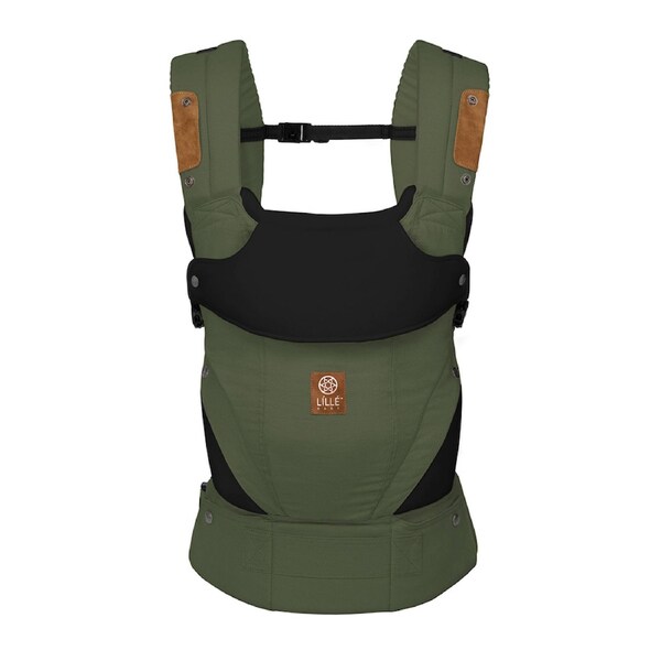 LilleBaby Baby/Newborn/Toddler Elevate Adjustable Fabric Travel Carrier Olive