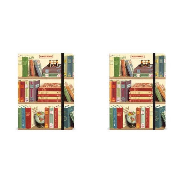 2x Cavallini Large Notebook/Journal Diary School/Office Writing Stationery Book