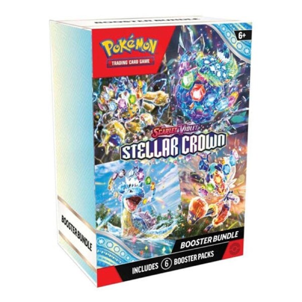Scarlet & Violet Stellar Crown Booster Bundle POKEMON TCG
