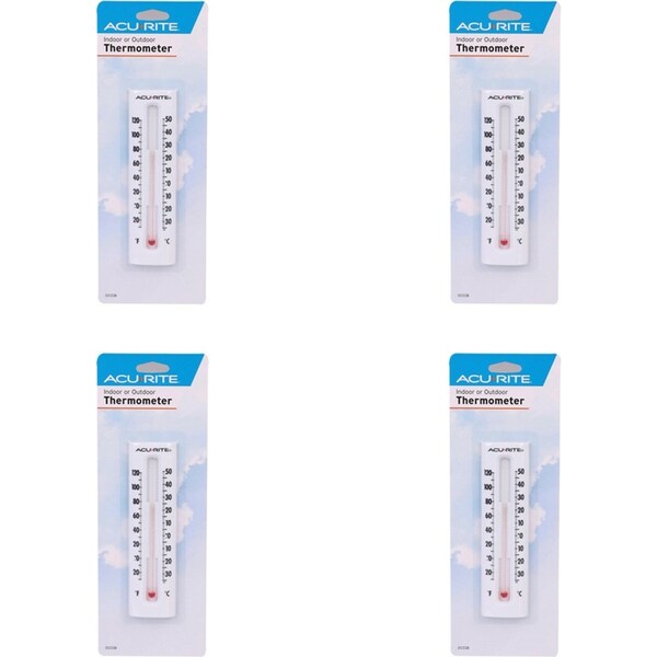 4x Acurite Indoor/Outdoor Thermometer Celsius Home Kitchen Cooking Utensil