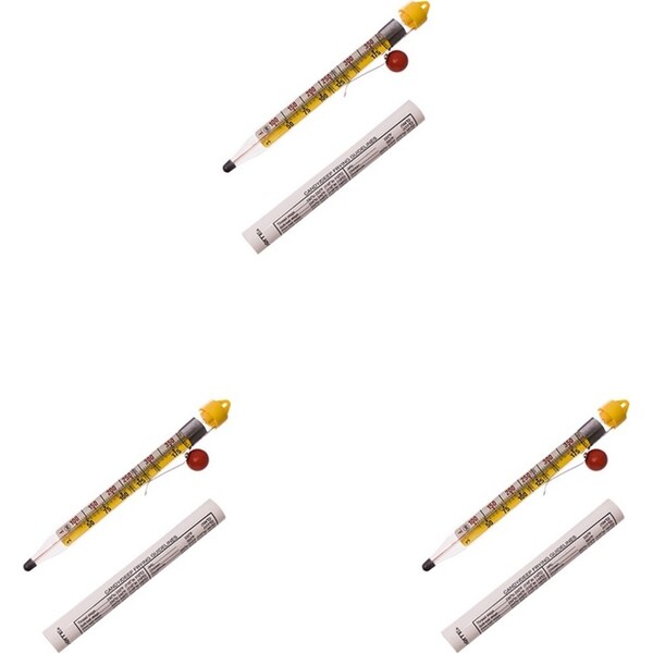 3x Acurite Professional Candy/Deep Fry Thermometer w/Sheath Celsius Utensil
