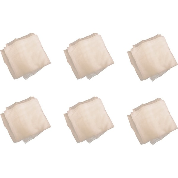 6x Appetito Cotton Cheesecloth Unbleached Kitchen Cooking/Baking 2.5 SQR Metres