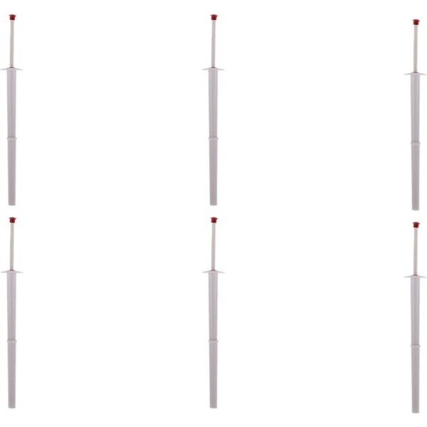 6x Appetito Pickle Tong Pickling Home Kitchenware Cooking Serveware Tools White