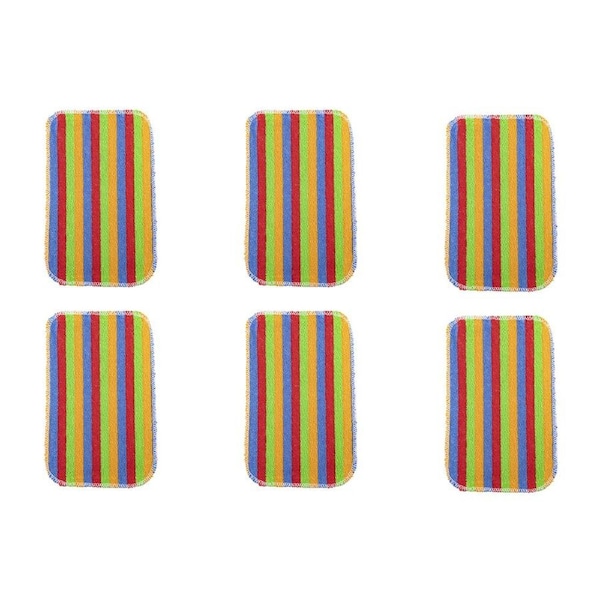 6x Appetito Eco Scrubber Universal Scrub Cloth Home Cleaning Tools XL 15x24cm