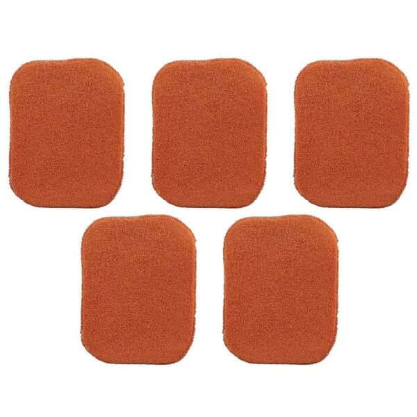 5pc Appetito Eco Scrubber 12x16.5cm Universal Scrub/Sponge Cleaner Assorted