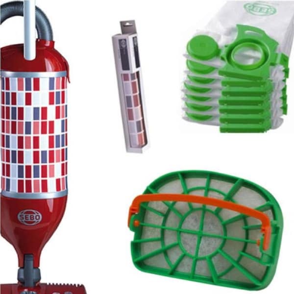 SEBO Felix Service Kit includes bags micro hygiene filter and exhaust filter
