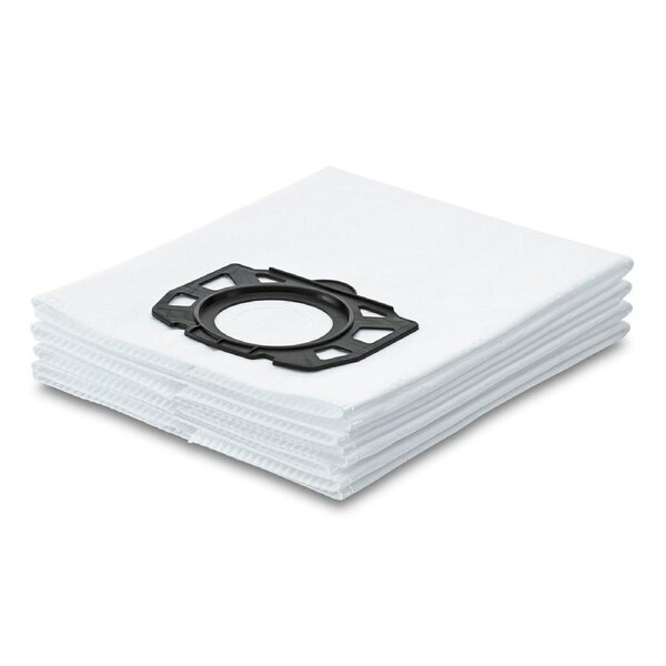 Fleece Dust Bags 5pk for Karcher WD4 WD5 WD6 MV4 MV5 MV6