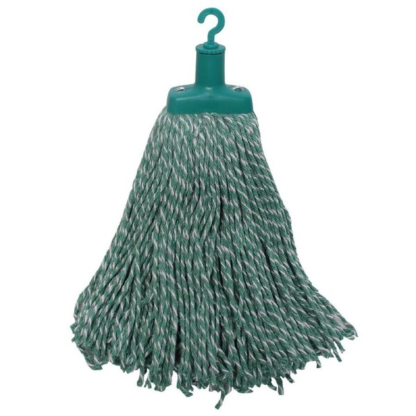 Sabco Mop Head Green 400g Premium Grade Contractor