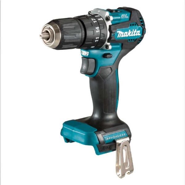 MAKITA 18V BRUSHLESS SUB-COMPACT HAMMER DRIVER DRILL SKIN DHP487Z