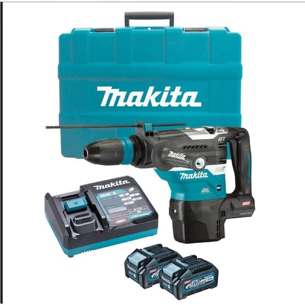 Makita HR005GM201 Makita HR005GZ 40V 4.0Ah Li-ion XGT Max Cordless Brushless SDS Max Rotary Hammer Drill