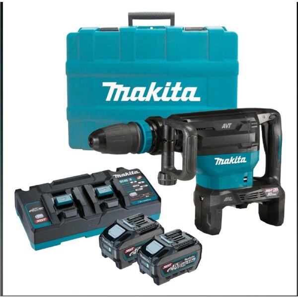 Makita 80V Max (40Vx2) Brushless SDS Max Demolition Hammer Kit HM002GT201