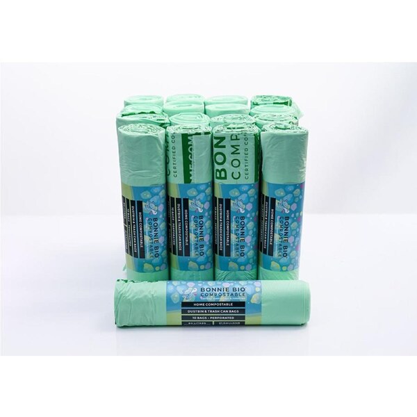 80L Compostable Garbage Bags 20 Roll Box (10 Bags Per Roll)