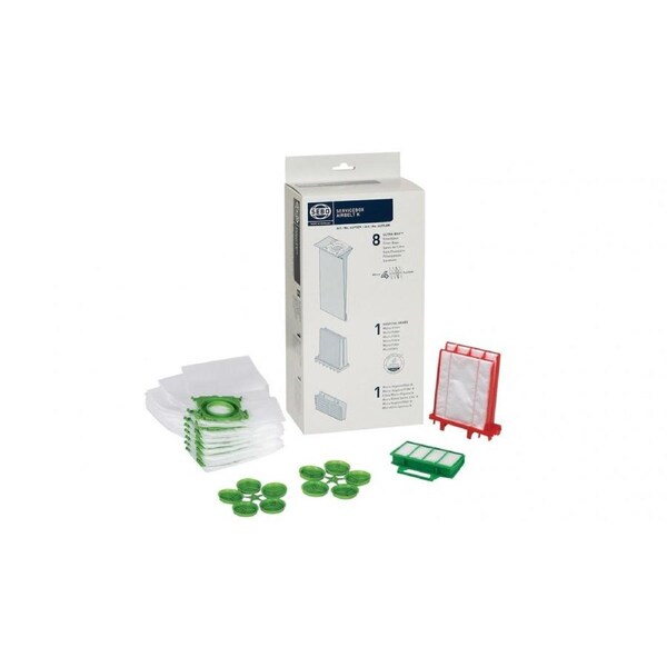 Sebo & Kleenmaid Bags K Series Service Kit Including 8 Bags + 1 Micro Filter + Hepa Filter