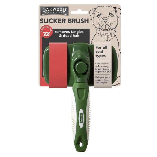 Oakwood Pet Detangling Slicker Brush