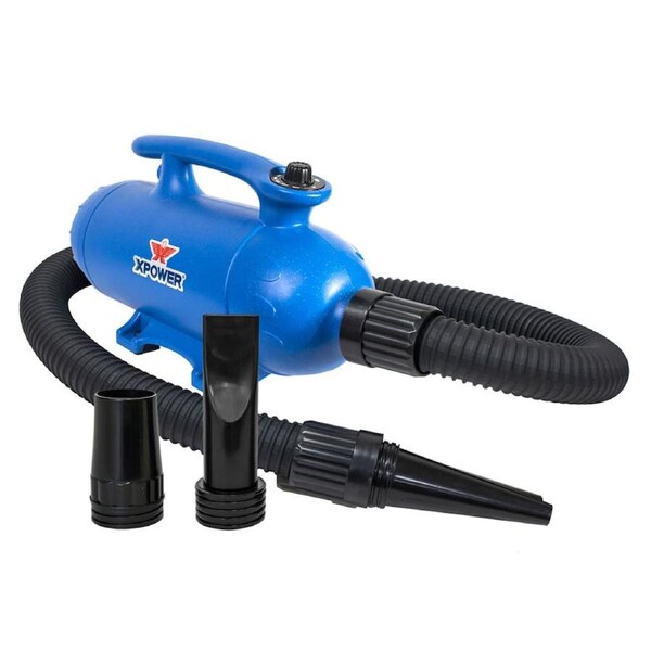 XPOWER 2500 Watt Super Tub Pro Dual Motor Force Pet Dryer (B-27)