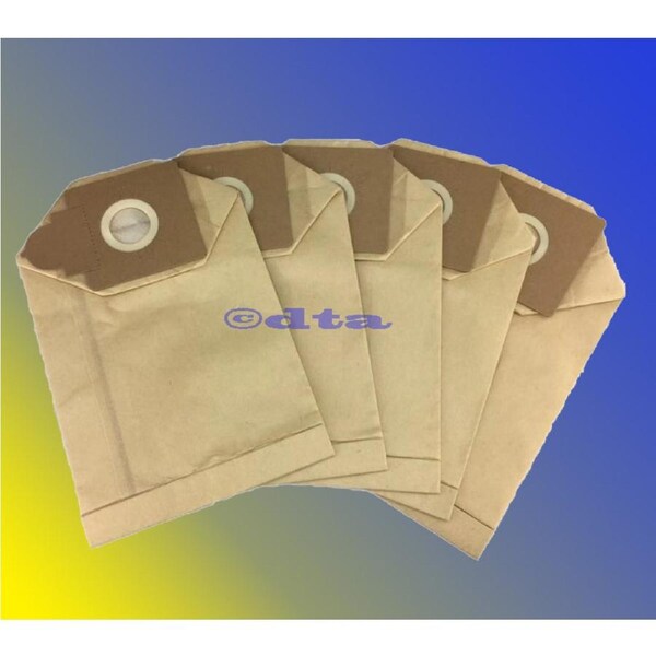 5pk Rugged D'Lite backpack vacuum cleaner bags