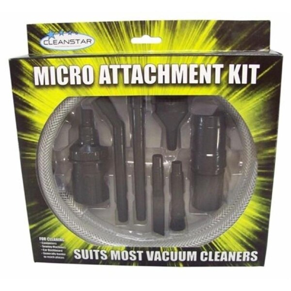 MINI MICRO VACUUM CLEANER ATTACHMENT/ACCESSORY KIT, CREVICE TOOL, DUSTING BRUSH