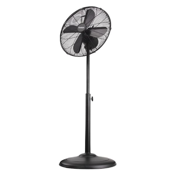 Goldair 40cm Metal Pedestal Fan Matte Black