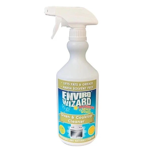 Enzyme Wizard Oven & Cooktop Cleaner Non Toxic NMo Harsh Fumes