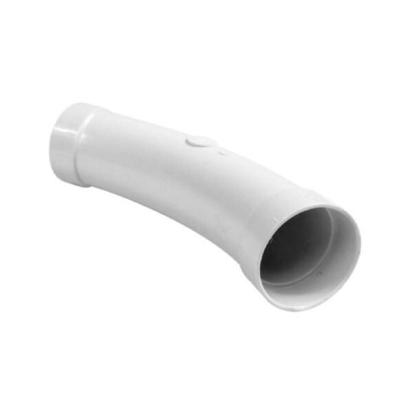 DUCTED VACUUM SYSTEM HIDE-A-HOSE, RETRACTABLE HOSE 45 DEGREE ELBOW X 4