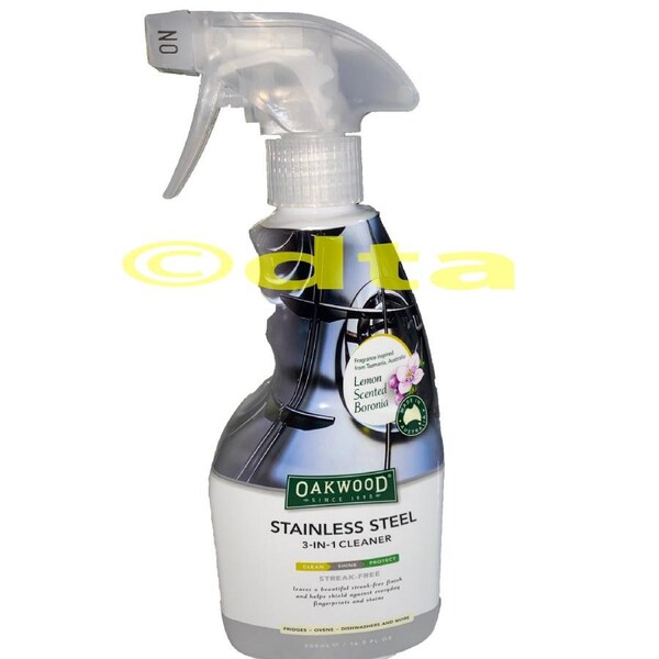 STAINLESS STEEL 3-IN-1 CLEANER 500mL