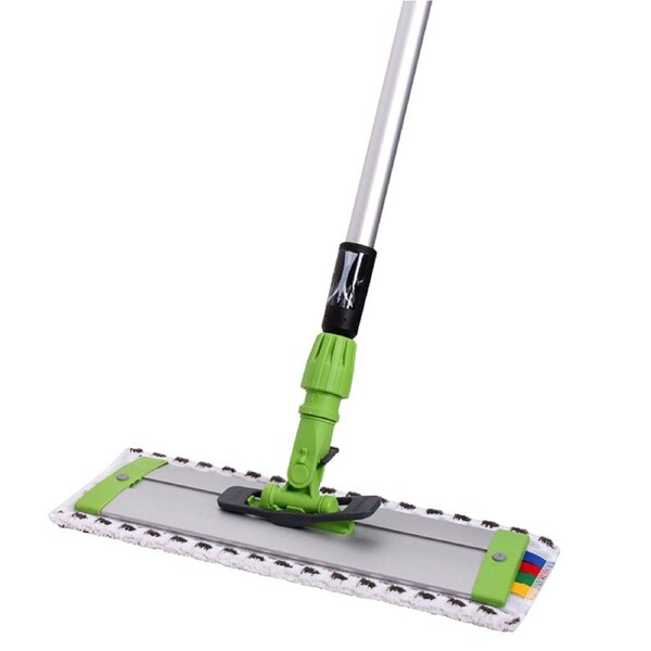 Sabco Sprinklear Spray Mop Flat Mop 40cm hook and loop closure Rail Base Blue