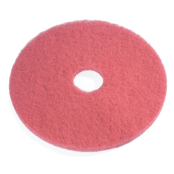 14-inch Red Buffing Pads - 5 Pack (PAD-RED-14)