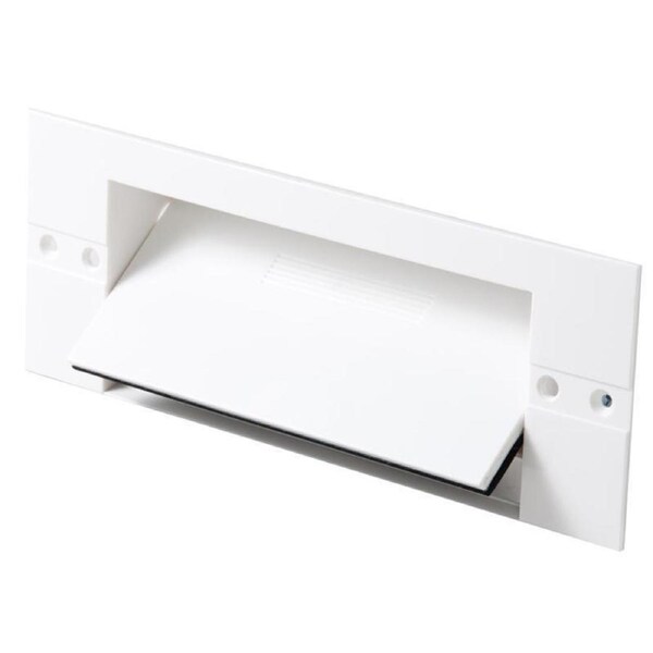 KITVAC, KITCHEN KICKER POINT FOR DUCTED VACUUM SYSTEM WHITE (VACPAN, VACUSWEEP)