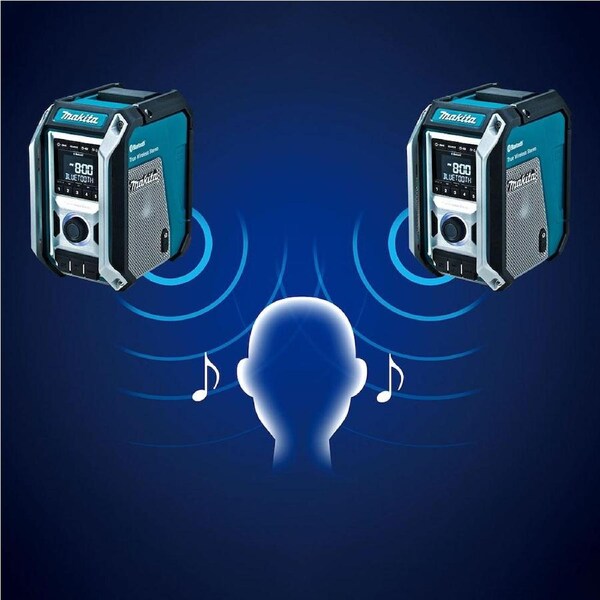 Makita MR005GZ 18V-12V Max Li-ion Cordless Bluetooth Jobsite Radio - Skin Only