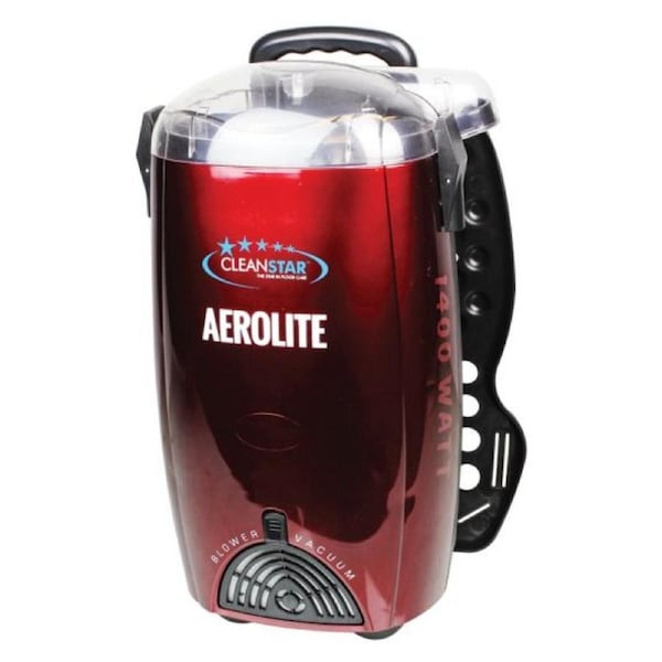 Cleanstar Aerolite 1400 Watt Backpack Vacuum cleaner And Blower VBP1400 - burgundy