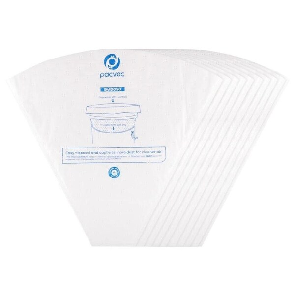 Pacvac superpro 700, Wipsa 700 Disposable SMS dust bag 5L (10pk)