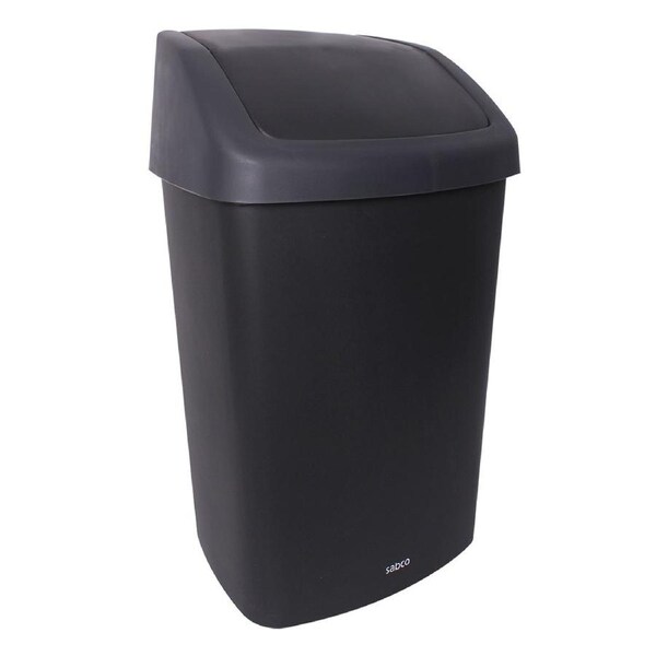 Sabco Grey Rubbish Bin 50L