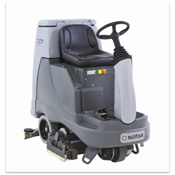 Nilfisk BR855 Industrial Ride On Scrubber Dryer