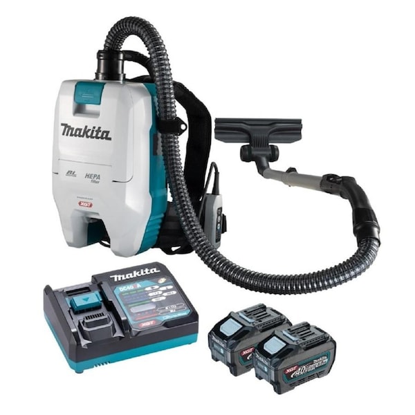 Makita 40V Backpack Vacuum cleaner Kit VC008GT202