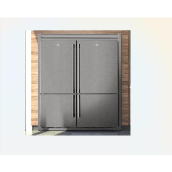 Electrolux Combined 70cm Fridge Trim Kit -Dark Finish