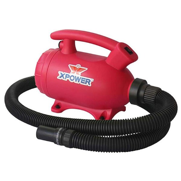 XPOWER B-55 1000 Watt 2-in-1 Home Pet Dryer and Vacuum - Pink