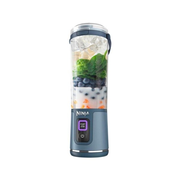 Ninja Blast Portable Blender for Shakes & Smoothies Cordless 470ml Denim Blue